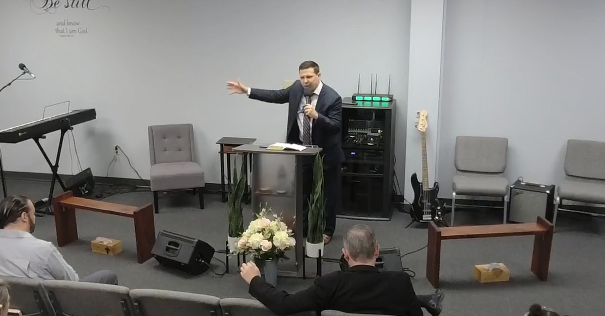 Josh Bowman ministering